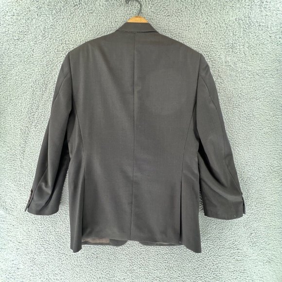 JOHN VARVATOS Mens‎ 40R 2-Button Brown Sports Coat Single Needle Premium Tailor - Picture 2 of 12